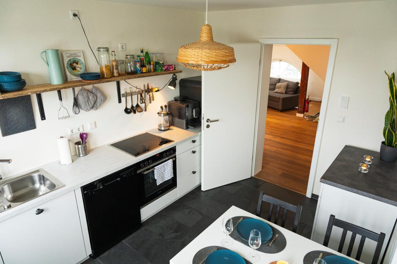 Woelkchen - Wohnung Mit Balkon, Holzdielen & Tv Bremerhaven Exterior photo